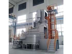 智能铝合金集中熔炼炉工作原理