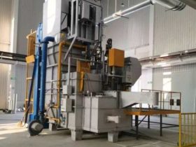 2017年河南郑州轮毂制造厂：一台5000kg/h大炉子供10台铸造机，烟气余热预热模具，综合能耗降22%，年减排CO₂ 600吨